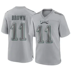Men's A.J. Brown Philadelphia Eagles No.11 Game Atmosphere Fashion Jersey - Gray