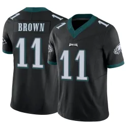 Men's A.J. Brown Philadelphia Eagles No.11 Limited Vapor F.U.S.E. Jersey - Black