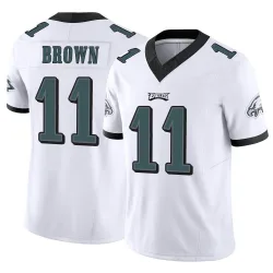 Men's A.J. Brown Philadelphia Eagles No.11 Limited Vapor F.U.S.E. Jersey - White