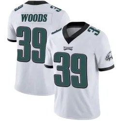 Men's A.J. Woods Philadelphia Eagles No.39 Limited Vapor Untouchable Jersey - White