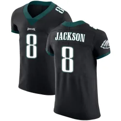 Men's Adoree' Jackson Philadelphia Eagles No.8 Elite Alternate Vapor Untouchable Jersey - Black