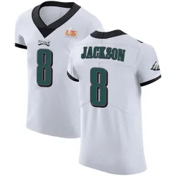 Men's Adoree' Jackson Philadelphia Eagles No.8 Elite Vapor Untouchable Super Bowl LIX Jersey - White