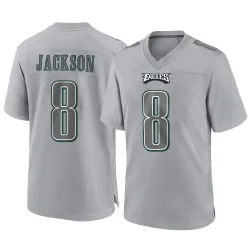 Men's Adoree' Jackson Philadelphia Eagles No.8 Game Atmosphere Fashion Jersey - Gray