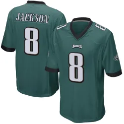 Men's Adoree' Jackson Philadelphia Eagles No.8 Game Team Color Jersey - Green