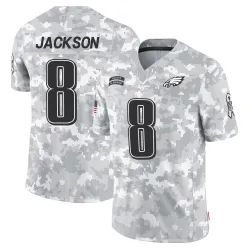 Men's Adoree' Jackson Philadelphia Eagles No.8 Limited 2024 Salute to Service Jersey - Arctic Camo