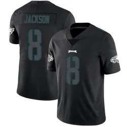 Men's Adoree' Jackson Philadelphia Eagles No.8 Limited Jersey - Black Impact