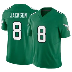 Men's Adoree' Jackson Philadelphia Eagles No.8 Limited Kelly Alternate Vapor F.U.S.E. Jersey - Green