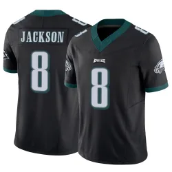 Men's Adoree' Jackson Philadelphia Eagles No.8 Limited Vapor F.U.S.E. Jersey - Black