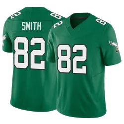 Men's Ainias Smith Philadelphia Eagles No.82 Limited Kelly Alternate Vapor F.U.S.E. Jersey - Green