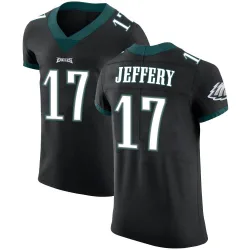 Men's Alshon Jeffery Philadelphia Eagles No.17 Elite Alternate Vapor Untouchable Jersey - Black