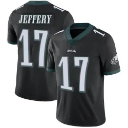 Men's Alshon Jeffery Philadelphia Eagles No.17 Limited Alternate Vapor Untouchable Jersey - Black