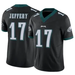 Men's Alshon Jeffery Philadelphia Eagles No.17 Limited Vapor F.U.S.E. Jersey - Black