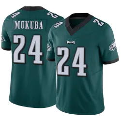 Men's Andrew Mukuba Philadelphia Eagles No.24 Limited Vapor F.U.S.E. Jersey - Green
