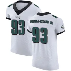 Men's Antwaun Powell-Ryland Jr. Philadelphia Eagles No.93 Elite Vapor Untouchable Jersey - White