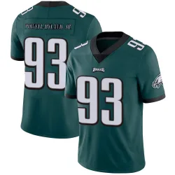 Men's Antwaun Powell-Ryland Jr. Philadelphia Eagles No.93 Limited Midnight Team Color Vapor Untouchable Jersey - Green