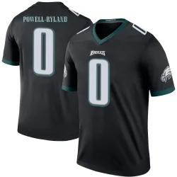 Men's Antwaun Powell-Ryland Philadelphia Eagles No.0 Legend Color Rush Jersey - Black