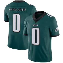Men's Antwaun Powell-Ryland Philadelphia Eagles No.0 Limited Midnight Team Color Vapor Untouchable Jersey - Green
