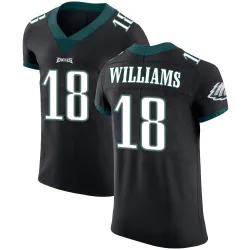 Men's Avery Williams Philadelphia Eagles No.18 Elite Alternate Vapor Untouchable Jersey - Black