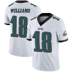 Men's Avery Williams Philadelphia Eagles No.18 Limited Vapor Untouchable Jersey - White