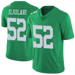 Men's Azeez Ojulari Philadelphia Eagles No.52 Limited Vapor Untouchable Jersey - Green