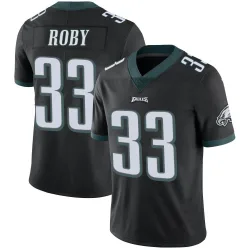 Men's Bradley Roby Philadelphia Eagles No.33 Limited Alternate Vapor Untouchable Jersey - Black