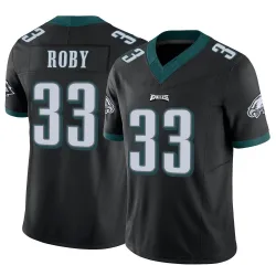 Men's Bradley Roby Philadelphia Eagles No.33 Limited Vapor F.U.S.E. Jersey - Black