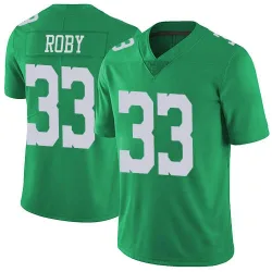 Men's Bradley Roby Philadelphia Eagles No.33 Limited Vapor Untouchable Jersey - Green