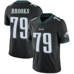 Men's Brandon Brooks Philadelphia Eagles No.79 Limited Alternate Vapor Untouchable Jersey - Black