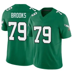 Men's Brandon Brooks Philadelphia Eagles No.79 Limited Kelly Alternate Vapor F.U.S.E. Jersey - Green