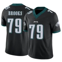 Men's Brandon Brooks Philadelphia Eagles No.79 Limited Vapor F.U.S.E. Jersey - Black
