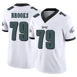 Men's Brandon Brooks Philadelphia Eagles No.79 Limited Vapor F.U.S.E. Jersey - White