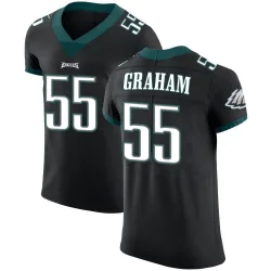 Men's Brandon Graham Philadelphia Eagles No.55 Elite Alternate Vapor Untouchable Jersey - Black