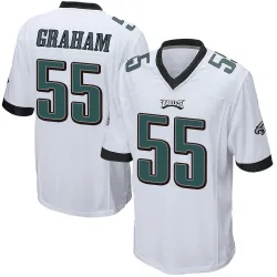 Men's Brandon Graham Philadelphia Eagles No.55 Game Jersey - White
