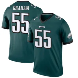 Men's Brandon Graham Philadelphia Eagles No.55 Legend Jersey - Green