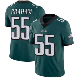 Men's Brandon Graham Philadelphia Eagles No.55 Limited Midnight Team Color Vapor Untouchable Jersey - Green