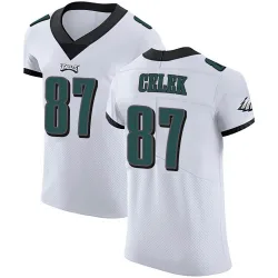 Men's Brent Celek Philadelphia Eagles No.87 Elite Vapor Untouchable Jersey - White
