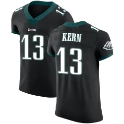 Men's Brett Kern Philadelphia Eagles No.13 Elite Alternate Vapor Untouchable Jersey - Black