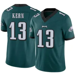 Men's Brett Kern Philadelphia Eagles No.13 Limited Vapor F.U.S.E. Jersey - Green