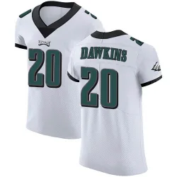 Men's Brian Dawkins Philadelphia Eagles No.20 Elite Vapor Untouchable Jersey - White