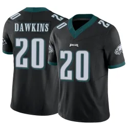 Men's Brian Dawkins Philadelphia Eagles No.20 Limited Vapor F.U.S.E. Jersey - Black