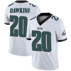 Men's Brian Dawkins Philadelphia Eagles No.20 Limited Vapor Untouchable Jersey - White