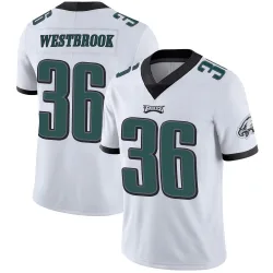 Men's Brian Westbrook Philadelphia Eagles No.36 Limited Vapor Untouchable Jersey - White
