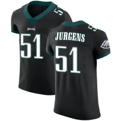 Men's Cam Jurgens Philadelphia Eagles No.51 Elite Alternate Vapor Untouchable Jersey - Black