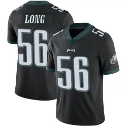 Men's Chris Long Philadelphia Eagles No.56 Limited Alternate Vapor Untouchable Jersey - Black