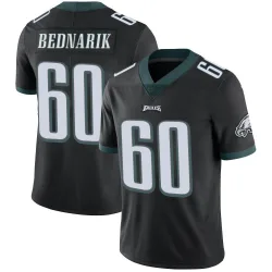 Men's Chuck Bednarik Philadelphia Eagles No.60 Limited Alternate Vapor Untouchable Jersey - Black
