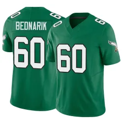 Men's Chuck Bednarik Philadelphia Eagles No.60 Limited Kelly Alternate Vapor F.U.S.E. Jersey - Green
