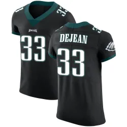 Men's Cooper DeJean Philadelphia Eagles No.33 Elite Alternate Vapor Untouchable Jersey - Black