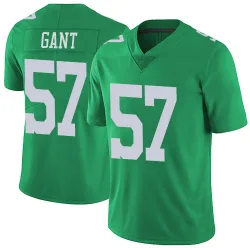 Men's Dallas Gant Philadelphia Eagles No.57 Limited Vapor Untouchable Jersey - Green