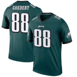 Men's Dallas Goedert Philadelphia Eagles No.88 Legend Jersey - Green