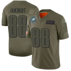 Men's Dallas Goedert Philadelphia Eagles No.88 Limited 2019 Salute to Service Jersey - Camo